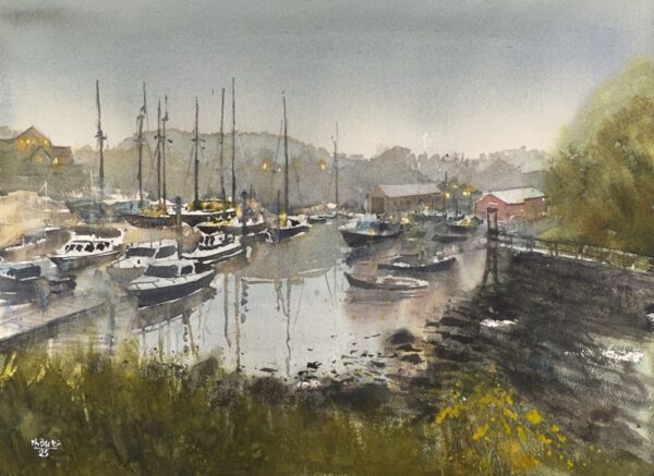 Camden Harbor, Blue in Green